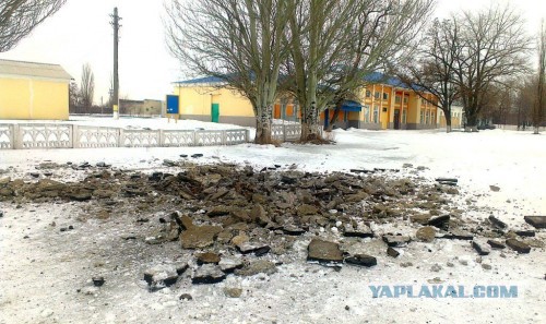обстрел СТАХАНОВ