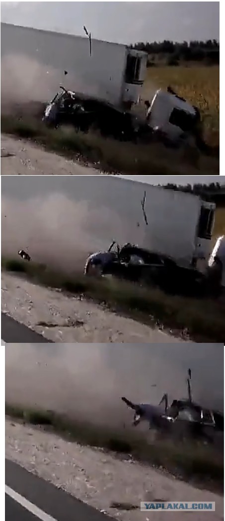 Появилось видео ДТП в Пензе