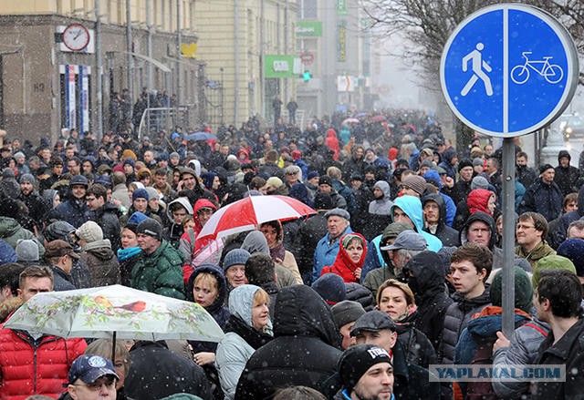День Воли в Минске.  Власти напуганы