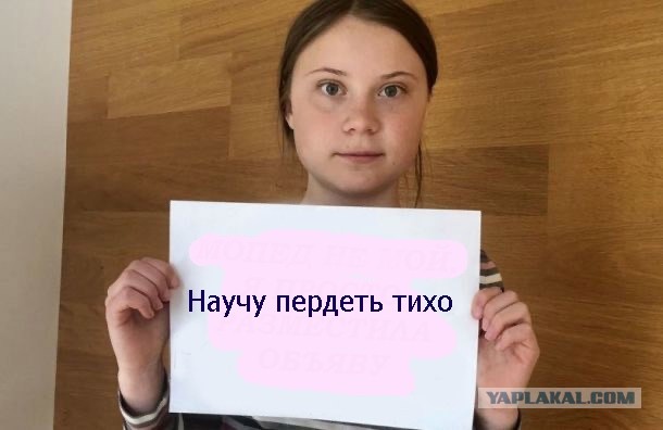 Грета Тунберг призывает россиян к забастовкам
