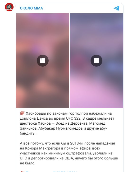 Разборки на UFC