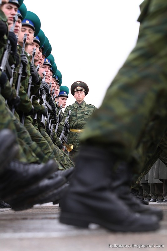 Репетиция парада в Алабино