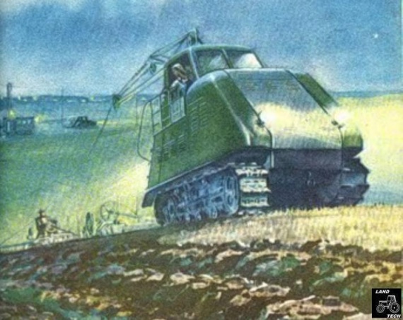 Броня Советов-электротрактор ХТЗ-12