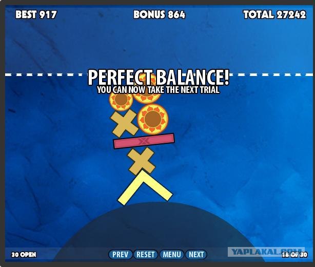Perfect Balance - New Trials