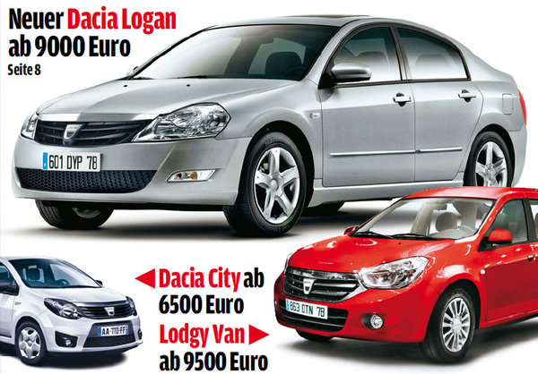 Новый Renault\Dacia Logan 2012