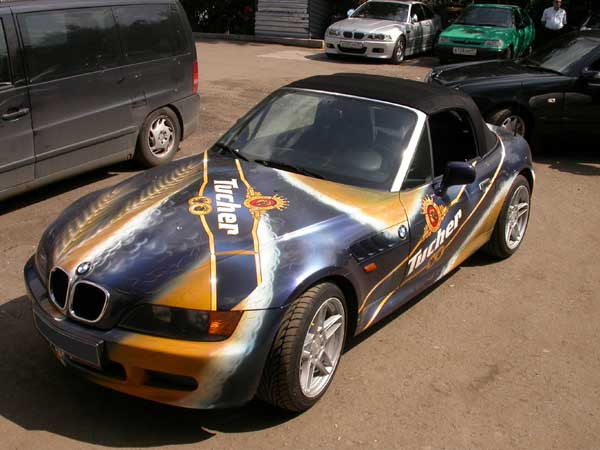 Аэрография автомобиля