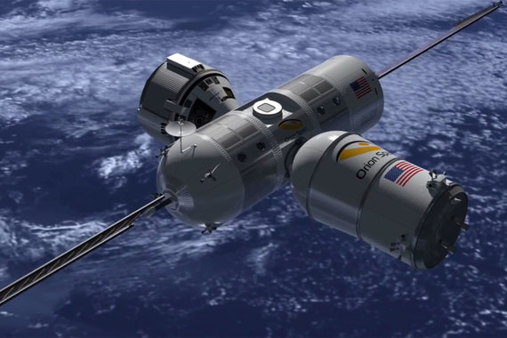 Orion Span собирается запустить первый в мире космический отель