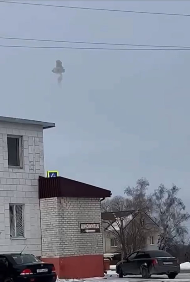 Ил-76 упал в Корочанском районе