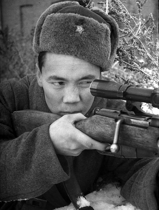 Снайперы Великой Отечественной Войны