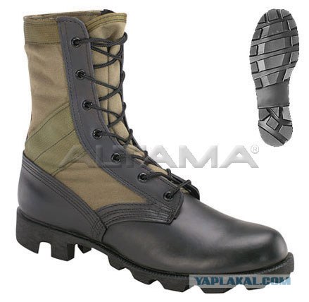 Небольшое сравнение военной обуви