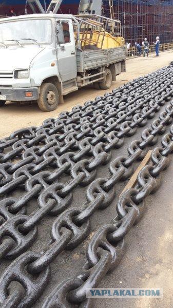 Самый мощный ледокол в мире готовится к спуску