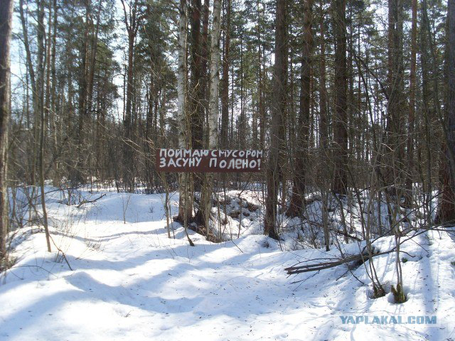 Не надо мусорить