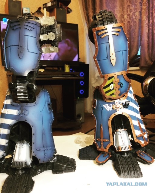 Warlord Titan. Сервиторим потихоньку