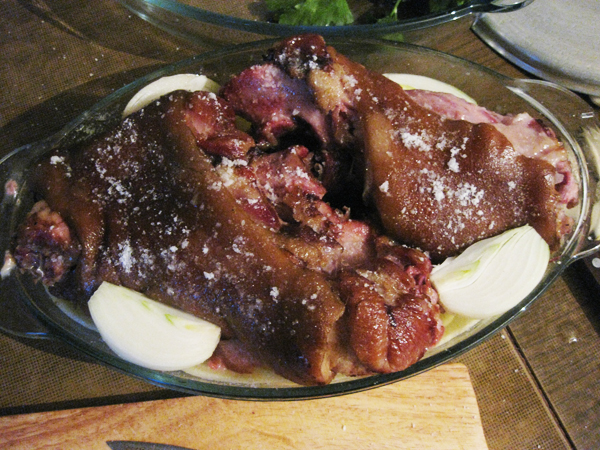 Копченая рулька