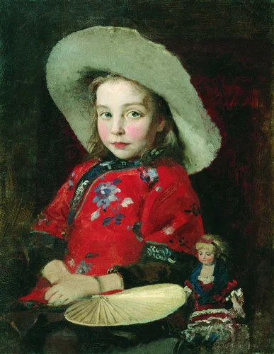 Живопись. Девочки и куклы