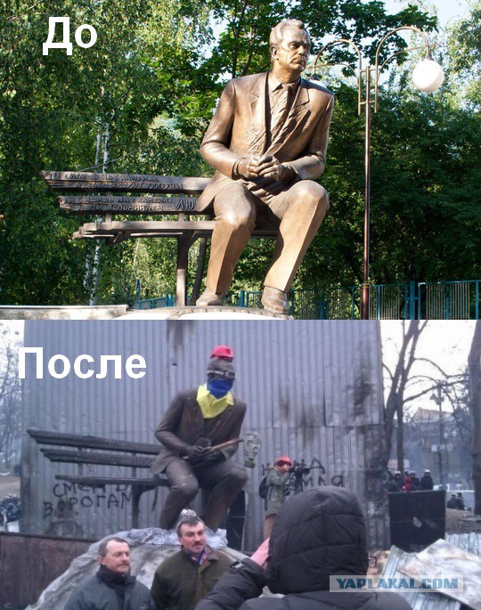 Киевлянам, о памятнике