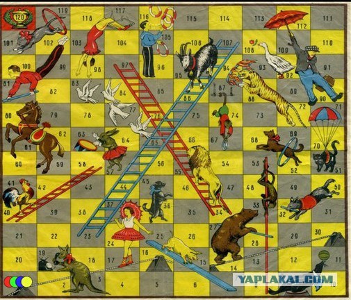 Старая настольная игра