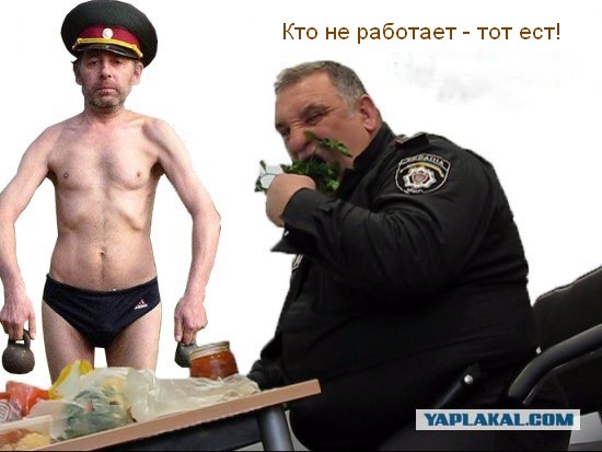 Фотожаба: Голодный охранник