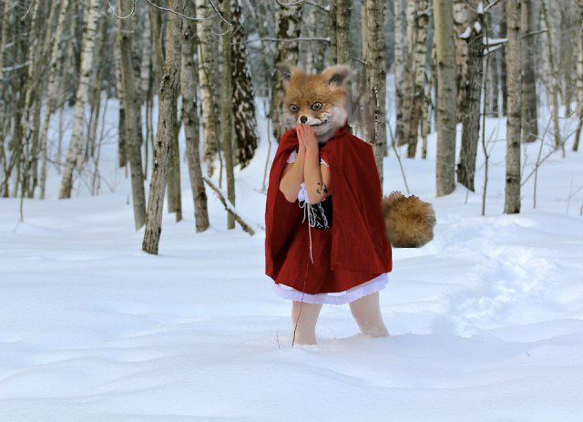 Фотожаба: "Заплутала"