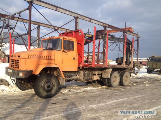 Краз Лесовоз С Манипулятором Б У Купить