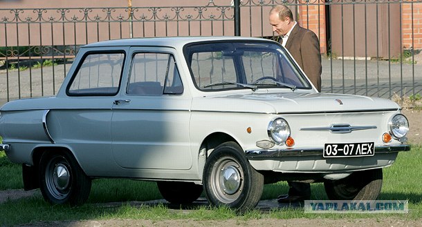 Необычный вид лимузина