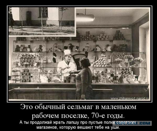 Новогодний продуктовый набор Героя Советского Союза в СССР
