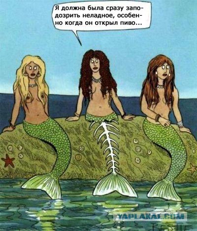 А Русалочка-то... выросла!