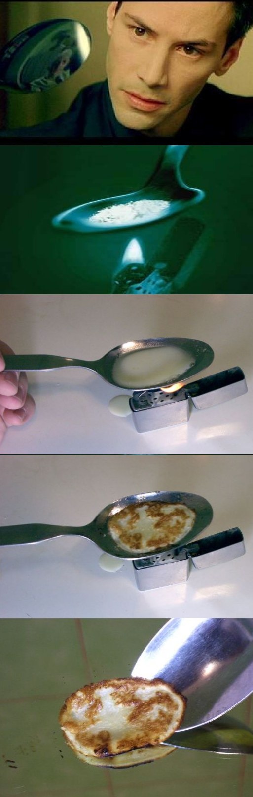 Нео, ложка и кот