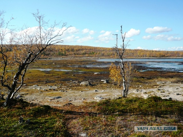 Серебрянское водохранилище.