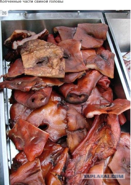 Типичные продукты китайского супермаркета