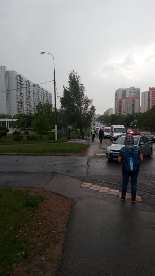 В Москве ураган!