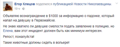 Неадекват вырубил девушку ударом в лицо