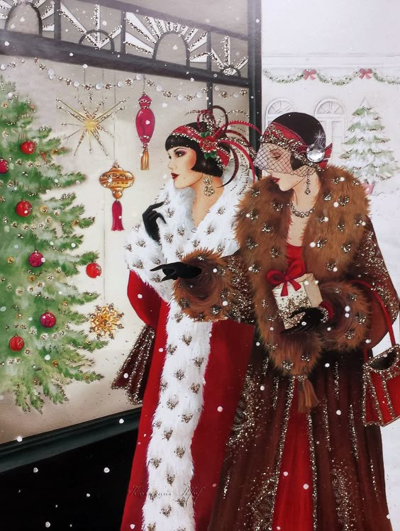 Рождественские красавицы