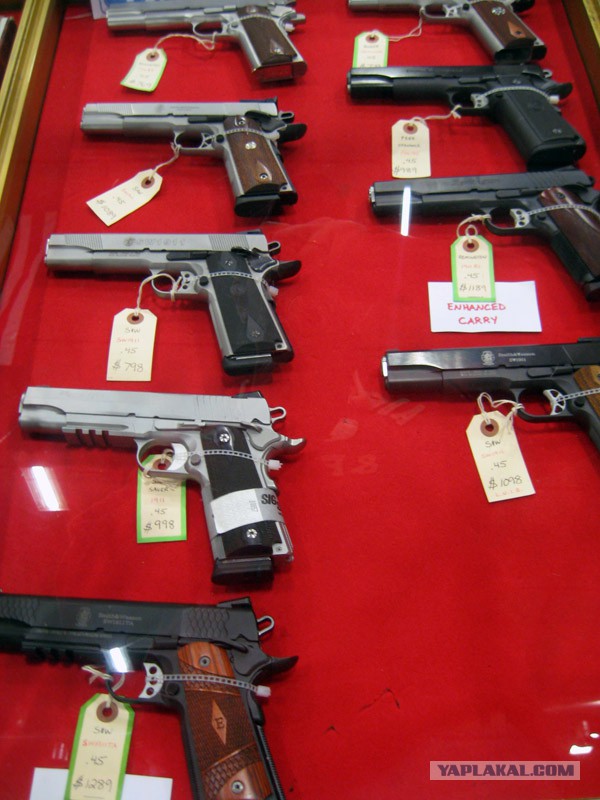 Оружейная выставка в США