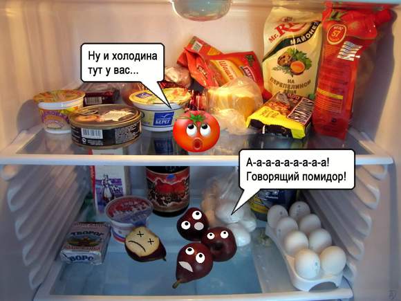 А что у вас в холодильнике?