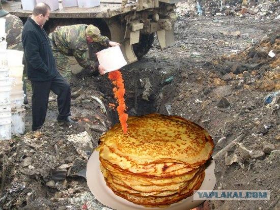 Как сгорает тонна красной икры