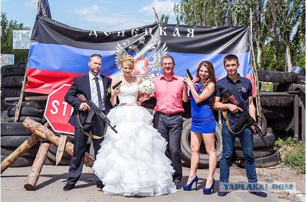 Свадьба в  ДНР (г. Горловка)
