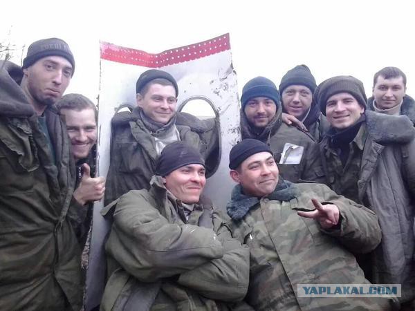 Первое видео с места падения Боинга MH17