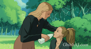 Однажды на ЯПе. Фотожаба ИИ.