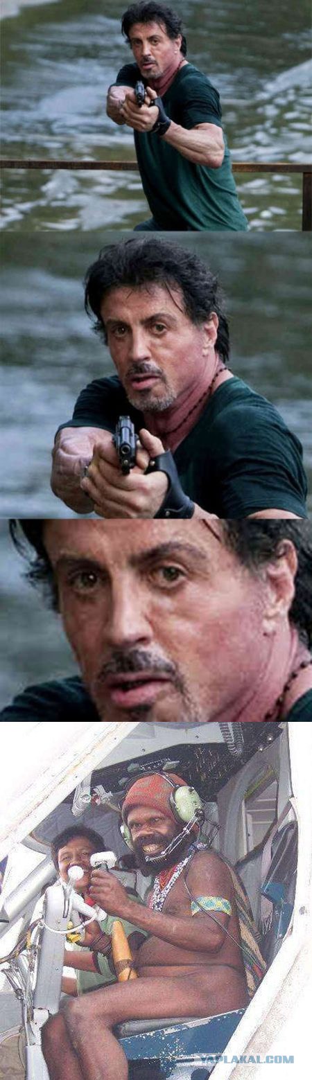 Фотожаба: Куда так торопится Слай?