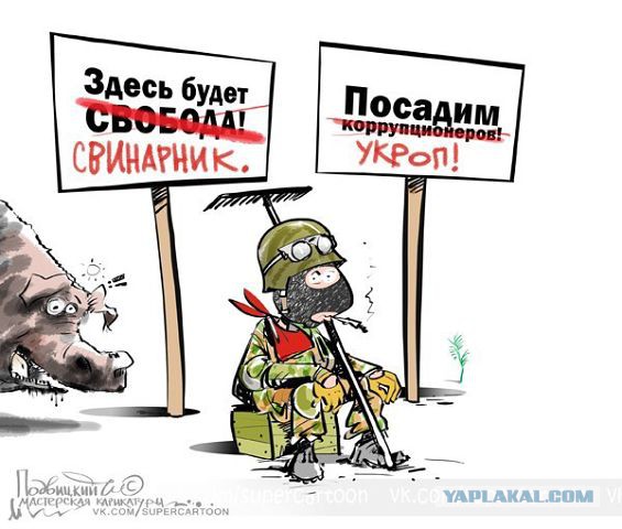 Кризис в Украине глазами карикатуристов