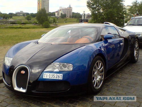 В центре Минска разбился Lamborghini Murcielago