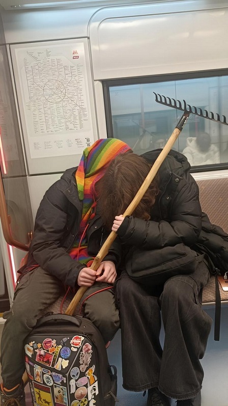 Модники из нашего метро