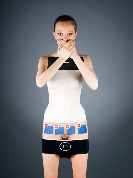 Бодиарт для гиков (18+!)