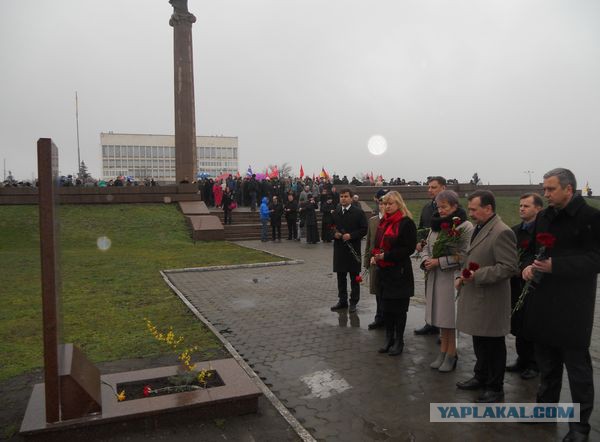 Акция неизвестных 13.03.15 в Херсоне