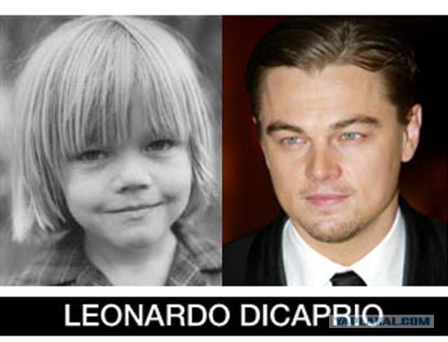 Знаменитости в детстве. Фото из домашних архивов