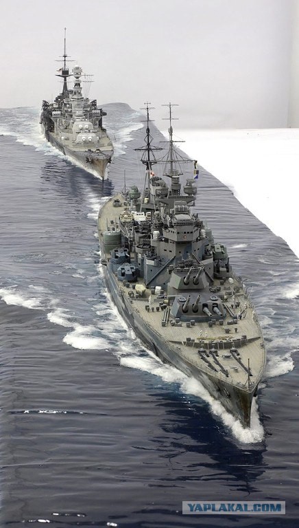 Диорама "Авианосец Akagi на дне"