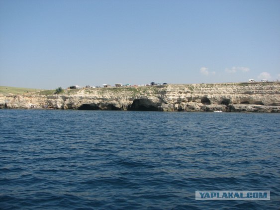 Мыс Тарханкут - самая западная точка Крыма.