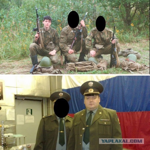 Мужики! Давайте свои фото в армии и сейчас!