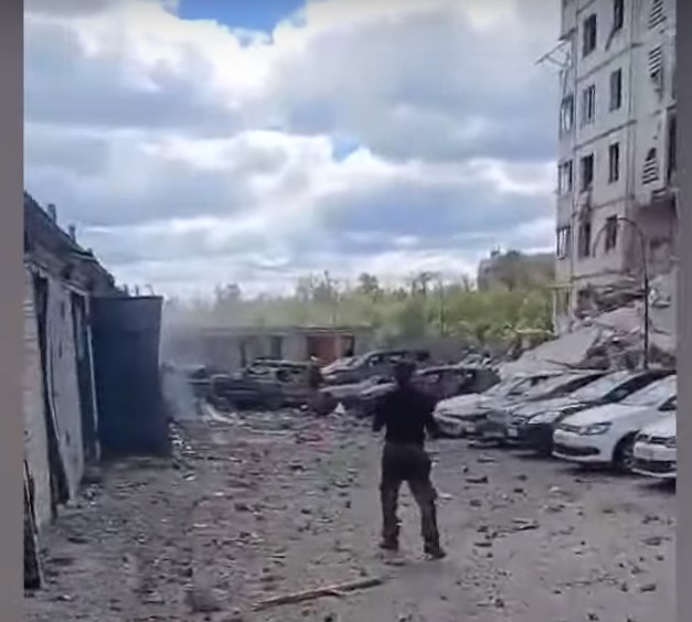 В Белгороде разрушен дом на улице Щорса